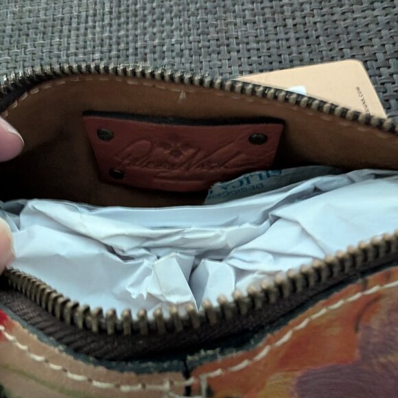 Patricia Nash Pencil Makeup case Rainforest - Picture 4 of 7